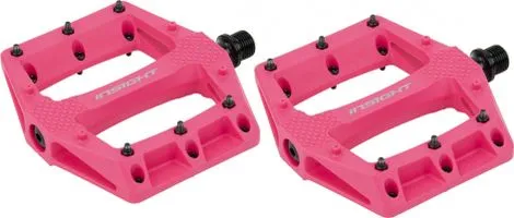Letzte Chance Insight Thermoplastic DU Flat Pedals Pink