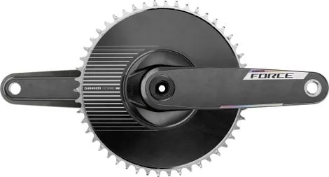 Direktkauf Sram Force Power E1 DUB Aero Kurbelgarnitur 50T 12S (Nicht enthalten) Schwarz
