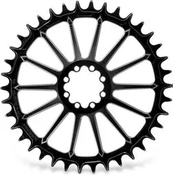 Runde Garbaruk Direct Mount 8-Schrauben-Kurbelplatte für Sram-Kurbelgarnitur, schwarz Knallerangebot