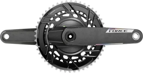 Sram Force Power E1 DUB 50-37 Zähne 2x12V Schwarz (ohne Schaltwerk) Sonderangebot