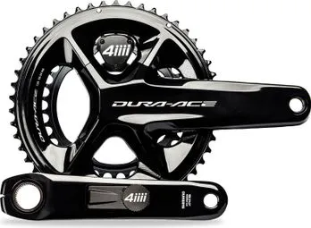 4iiii Precision 3+ Pro Dual Side Powermeter Kurbelgarnitur - Shimano Dura-Ace FC-R9200 54/40T 12S Schwarz Neue Kollektion