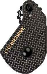 CyclingCeramic Oversized Aero Cage 14/19T Derailleur Pulley Cage für Shimano Ultegra (R8150) / Dura-Ace (R9250) 12S Umwerfer Schwarz Direkt Vom Hersteller
