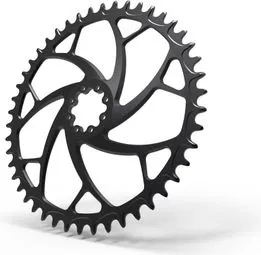 ELM Kettenblatt Alugear Round Direct Mount Sram 8 Schrauben 10/11/12 Gänge Schwarz Bestseller