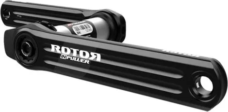 Paar Kurbeln Leistungssensor Rotor Inpower Road V3 Direct Mount Schwarz Expressversand
