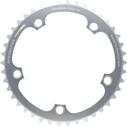 Billig Mono Plateau Specials TA 130mm Single Speed / Tandem / ROHLOFF Silber