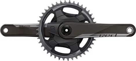 Kettenblatt Quarq Leistungsmesser Sram Red D1 DUB 40 Zähne 1x12V (ohne Gehäuse) Schwarz Begrenztes Angebot