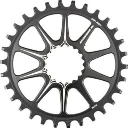 Aktuell Cannondale X-Sync Direct Mount Hollowgram Kettenblatt Schwarz