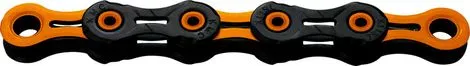 Sofort Bestellen KMC DLC11 118 Glieder 11V Kette Schwarz/Orange