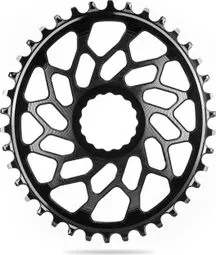 Heißes Angebot AbsoluteBlack Narrow Wide Direct Mount Oval Kettenblatt CX für Easton / Race Face Kurbeln 12 S Schwarz