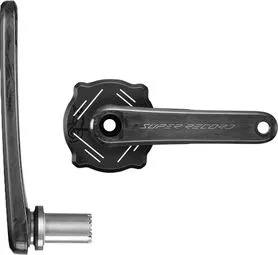 Paar Campagnolo Super Record Wireless 1x13V Ultra Torque Kurbeln (ohne Kettenblatt) Schwarz Preis Gesenkt