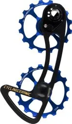 CyclingCeramic Oversized Derailleur Cage 16/16T für Sram Rival/Force/Red Mechanical 11S Derailleur Blue Letzte Chance