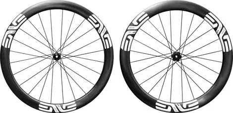 Schneller Versand Enve SES 4.5 700 mm Laufradsatz | 12x100 - 12x142 mm | Center Lock | White Decal