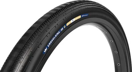 Zertifiziert Panaracer GravelKing SemiSlick+ Schotterreifen 700 mm Tubeless Ready Folding ZSG Gravel Compound BeadLock TuffTex+ Black