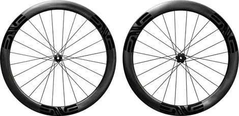 Enve SES 4.5 700 mm Laufradsatz | 12x100 - 12x142 mm | Center Lock | Black Decal Nur Heute