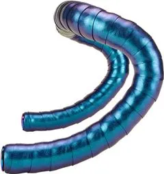 Supacaz Bling Tape Oil Slick Lenkerband mit lilafarbenen Steckern Nur Für Kurze Zeit