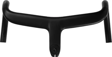 Gratis Versand Megamo Carbon Gravel Racing Lenker-/Vorbau-Set 380 mm Schwarz 2026
