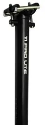 KCNC Tige de Selle TI PROLITE Recul 0mm Noir 31.6 x 350. Bestseller