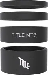 Distanzstück-Set für Carbon-Steuersatz Title 1 1/8″ Schwarz Bestpreis
