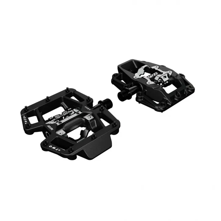 Tatze Pedal Two Face Composite - Schwarz Echt