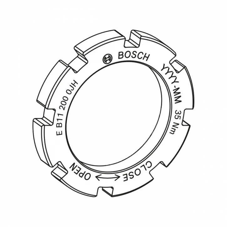Bosch Lockring, Gen4, für Kettenblattmontage (BDU4XX, BDU37YY, BDU31YY) MY2024 Bestpreis