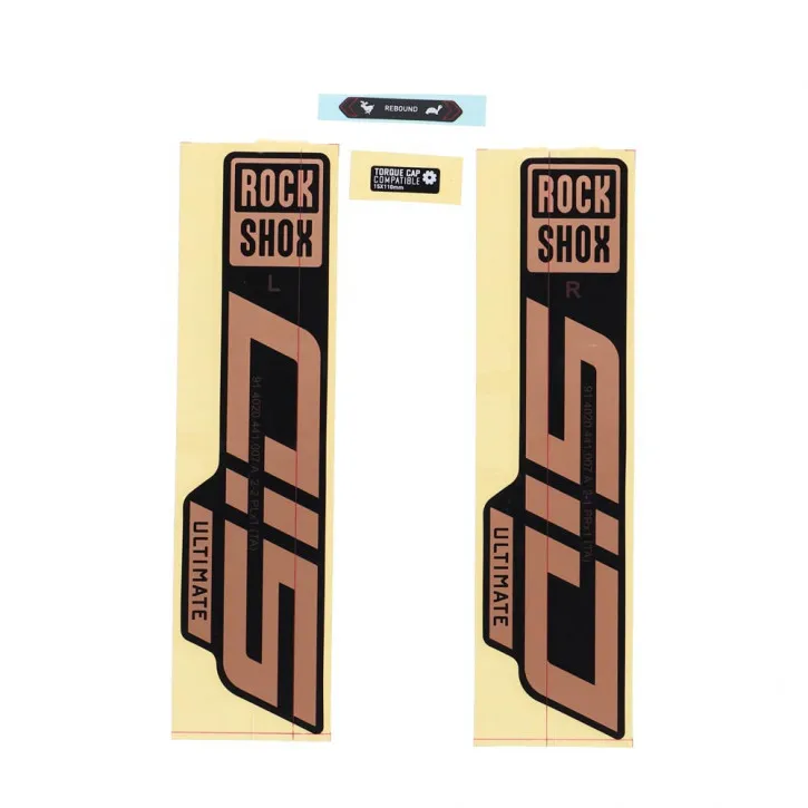 Günstig Rock Shox Gabel Decal Kit SID Ultimate Aufkleber