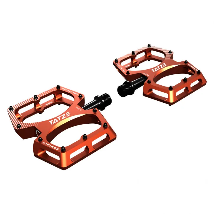 Tatze Pedal Contact CNC Small - Orange Abverkauf