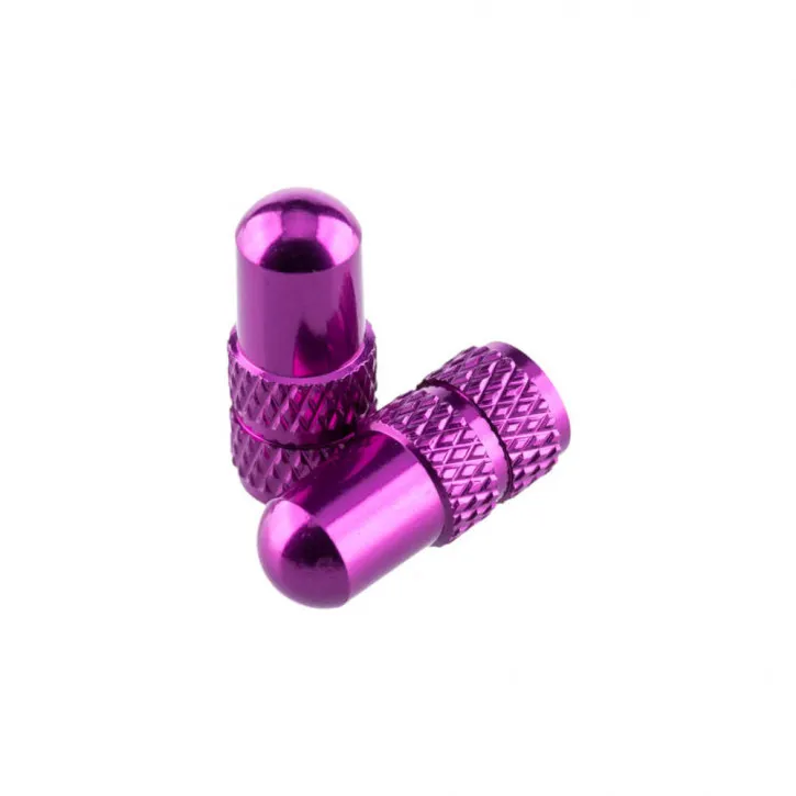 Sonderangebot Deity Presta Ventil Kappen Purple