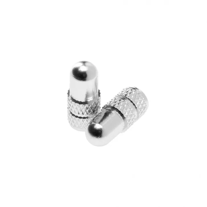Deity Ventilkappen Presta silver Neu