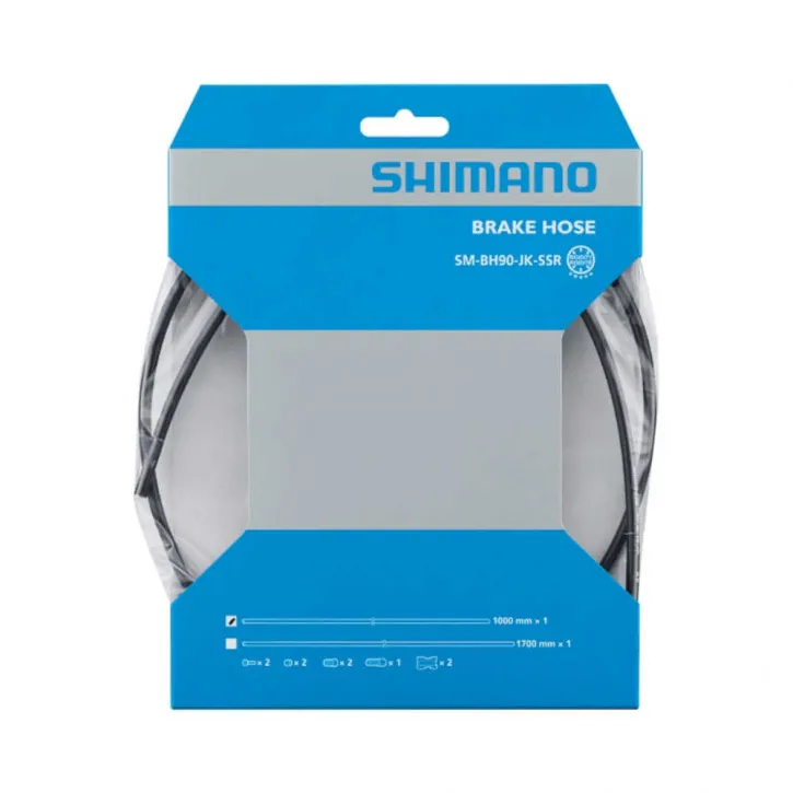 Shimano Bremsleitung D-Ace 170cm hi. sw Preiswert