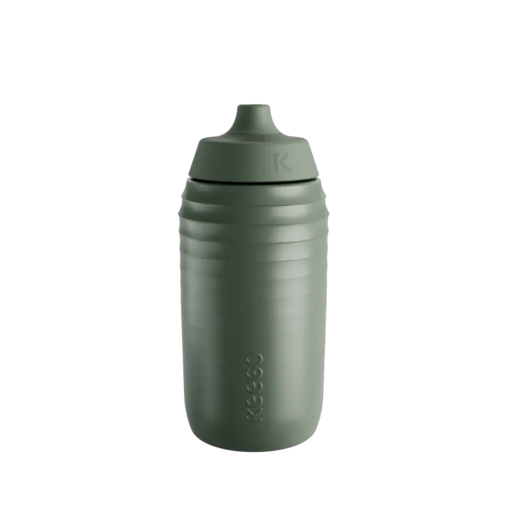 Keego Trinkflasche Kunststoff Titan 0.5L gravel green Neu