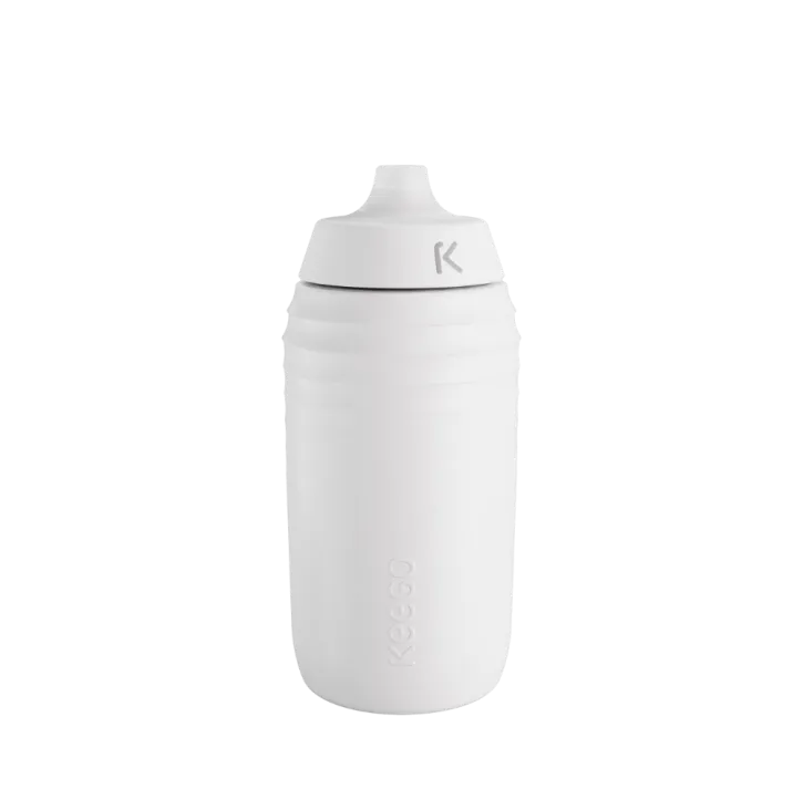Billig Keego Trinkflasche Kunststoff Titan 0.5L titanium white