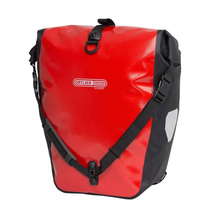 Ortlieb Back-Roller QL2.1 Packtaschenset 2x 20 L rot/schwarz Neue Ware