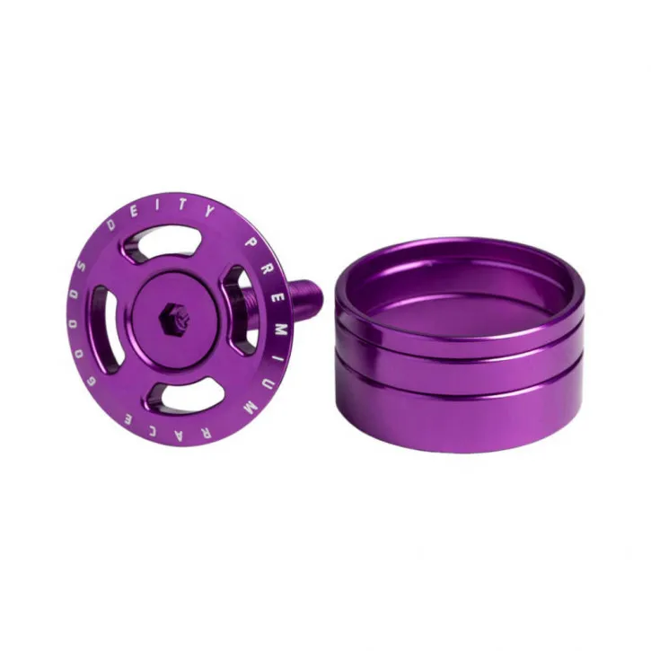 Geprüft Deity Crosshair Headset Kappen Purple